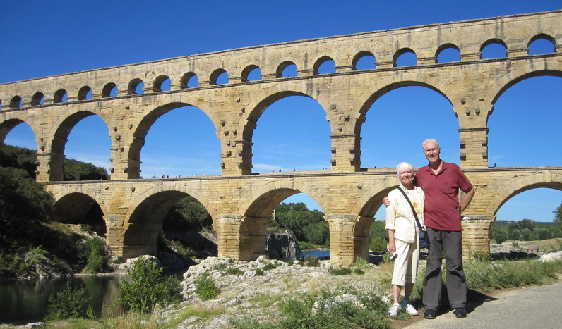 Arles - Bill and Teri on Rick Steves' Loire to the South of France Tour